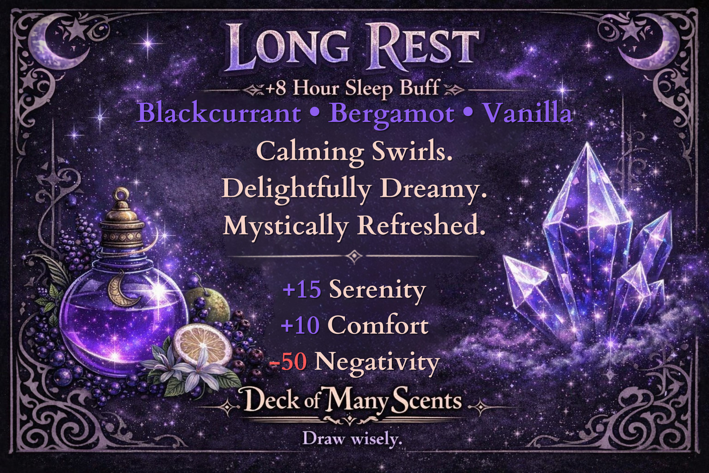 Long Rest Scented Dice Bomb