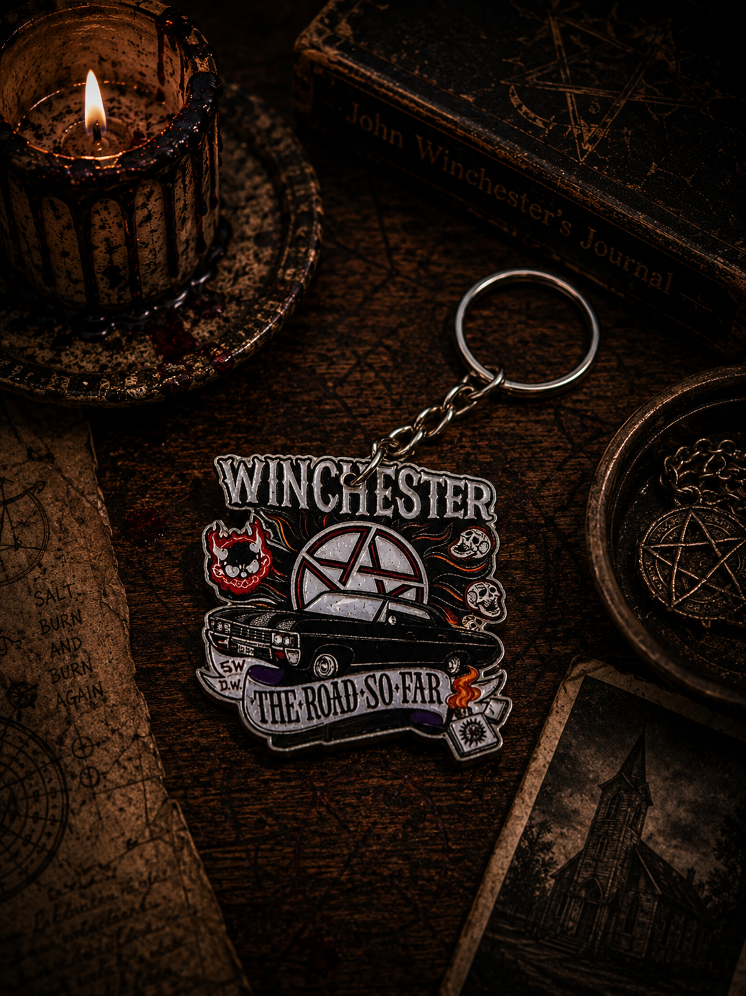 Winchester Acrylic Keyring
