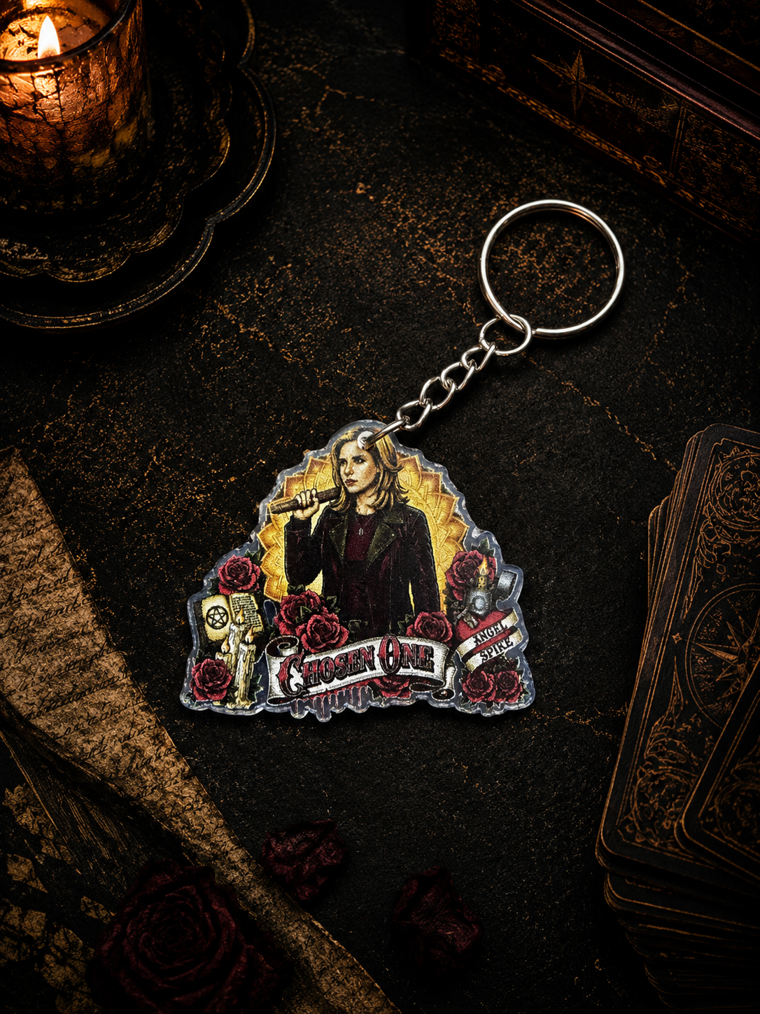 The Chosen One Acrylic Keyring