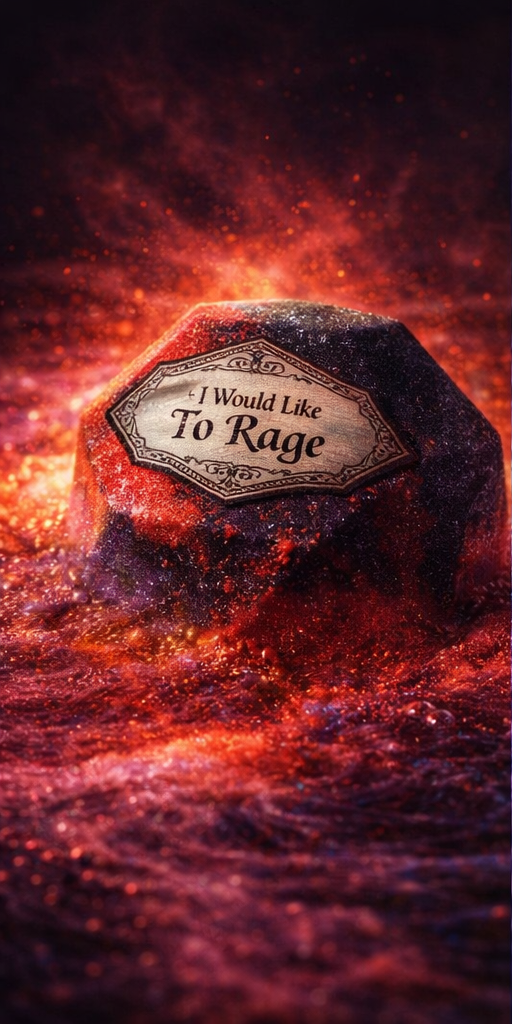I Would Like To Rage Scented Dice Bomb