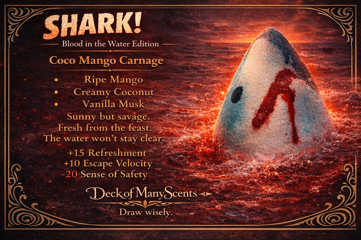 Shark! Bath Bomb