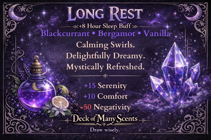 Long Rest Scented Dice Bomb